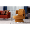 Ensemble de Canapé Bendis - Orange - Jaune 3+1