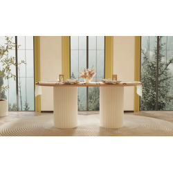 Table à manger bohème