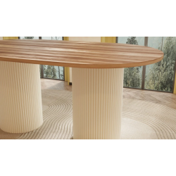 Table à manger bohème