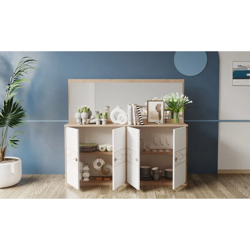Console Alvin + Miroir