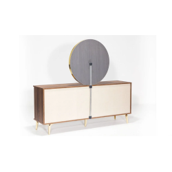 Console assyrienne + Miroir