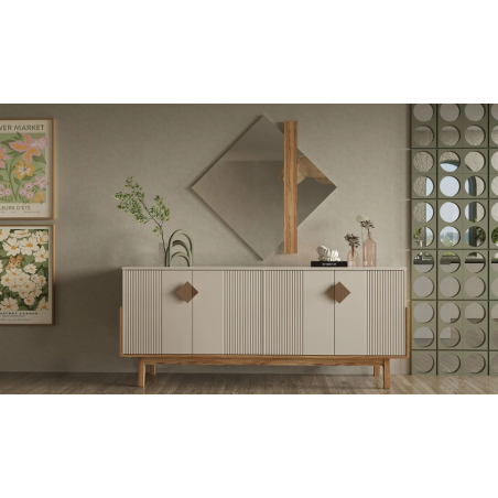 Console Radeau + Console Miroir