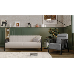 Modèle Anka : 1 Canapé de 3 Place + 1 Fauteuil de 1 Place