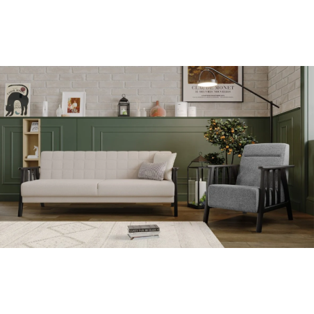 Modèle Anka : 1 Canapé de 3 Place + 1 Fauteuil de 1 Place