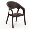 Chaise Jardin en Rotin
