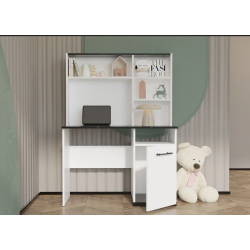 Ensemble Marya: 1 Tête de lit + 1 Bureau + 1 Armoire.