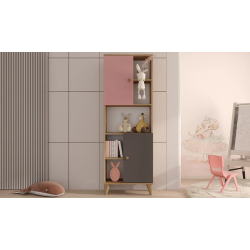 Hera Vénus: 1 Tête de lit + 1 Bureau + 1  Armoire
