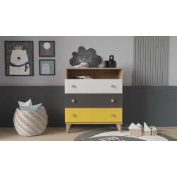 Hera Artemis : 1 Tête de Lit + 1 Bureau + 1 Armoire