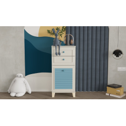 Chambre Lisa : 1 Tête de Lit + 1 Bureau + 1 Armoire
