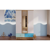 Hera Lot pour Enfant: 1 Tête de Lit + 1 Bureau + 1 Armoire