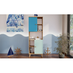 Hera Lot pour Enfant: 1 Tête de Lit + 1 Bureau + 1 Armoire