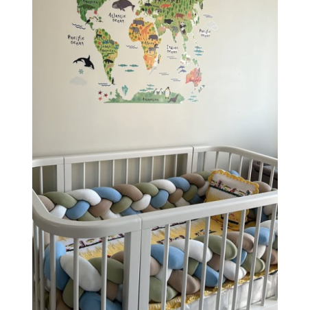 Mèche à Berceau : 4 Plis