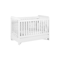 Lit bébé à gradins Oslo 70x130cm