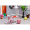 Ensemble de table d'activités carrée pour enfants junior