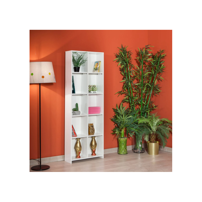 Bibliothèque Prisme - Blanc