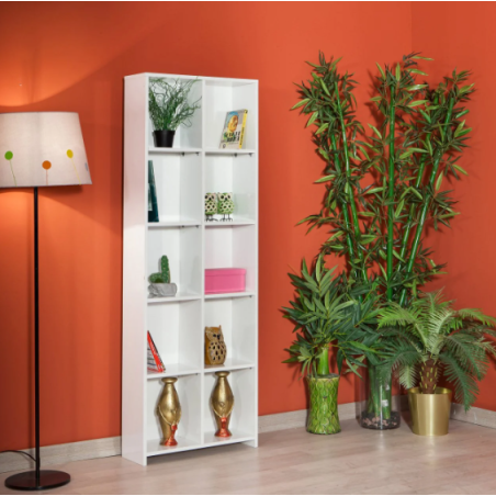 Bibliothèque Prisme - Blanc