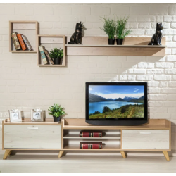 Tv Support Sonate / Blanc / Gigogne /